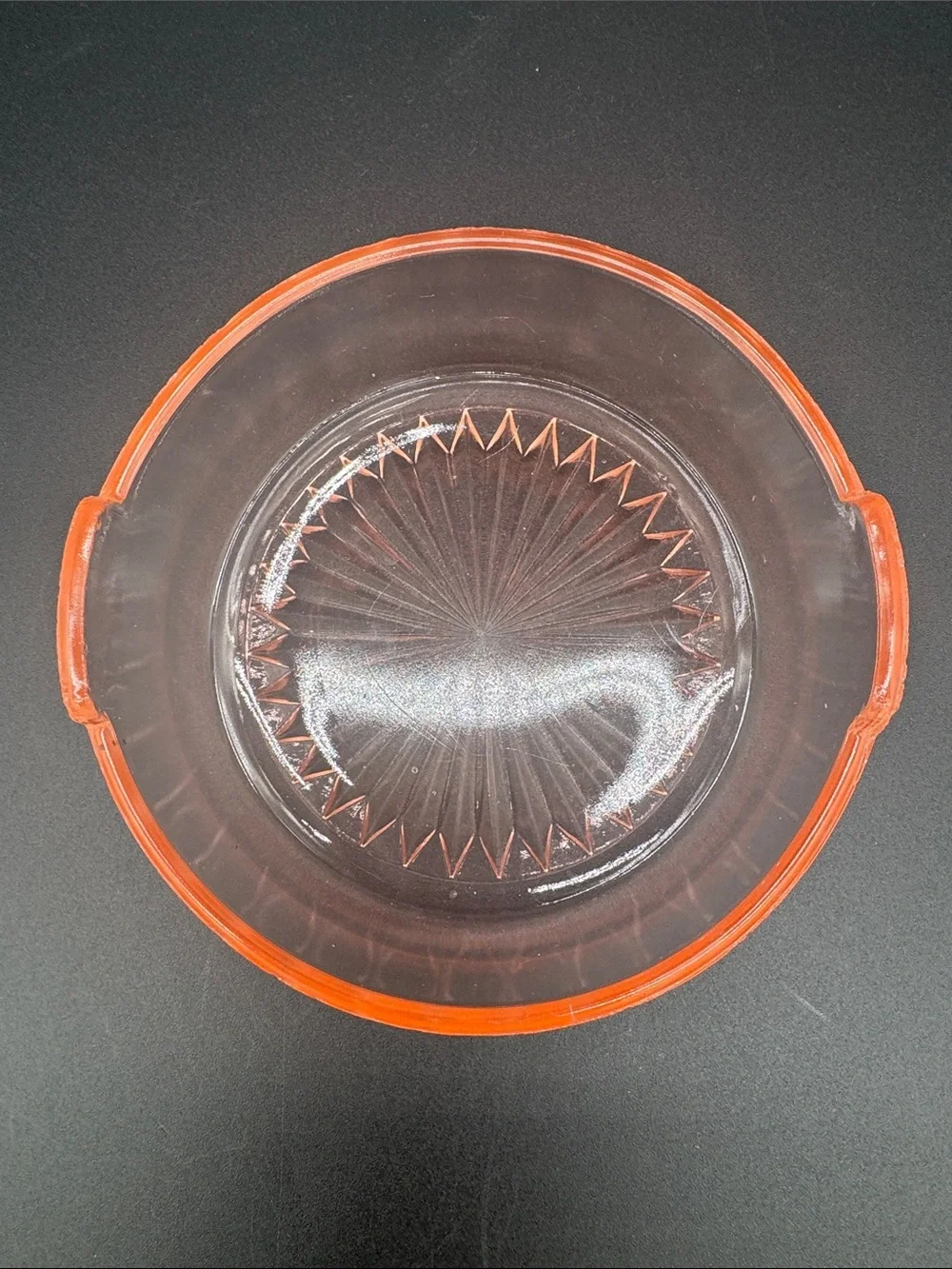 Vintage Style Pink Glass Lidded Candy Dish - Home Accents